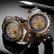 men's hollowed-out automatic mechanical watch - MRSLM