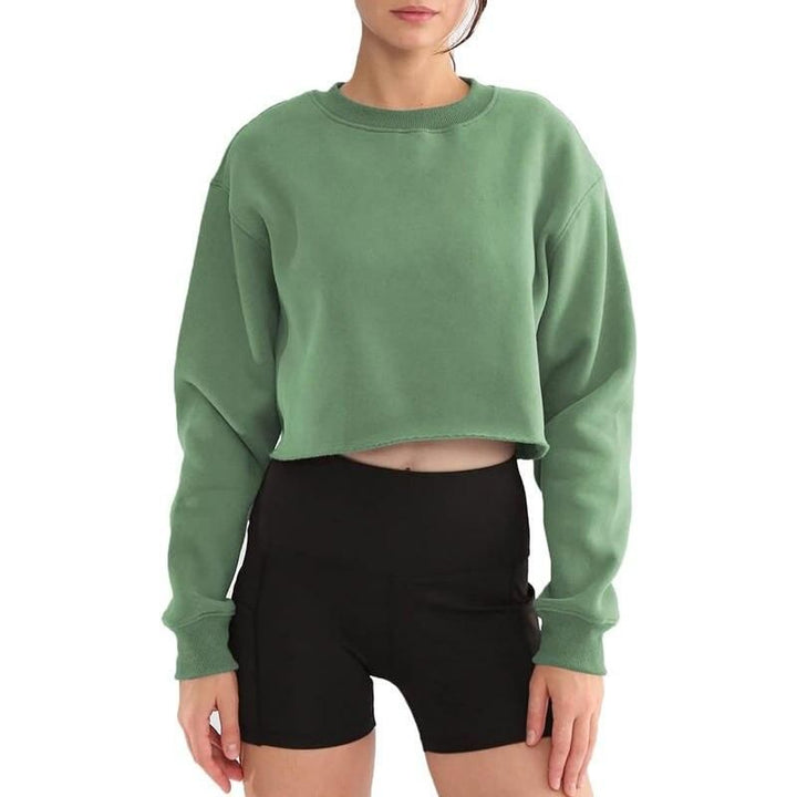 Chic Oversized Cotton-Poly Blend Hoodies for Women