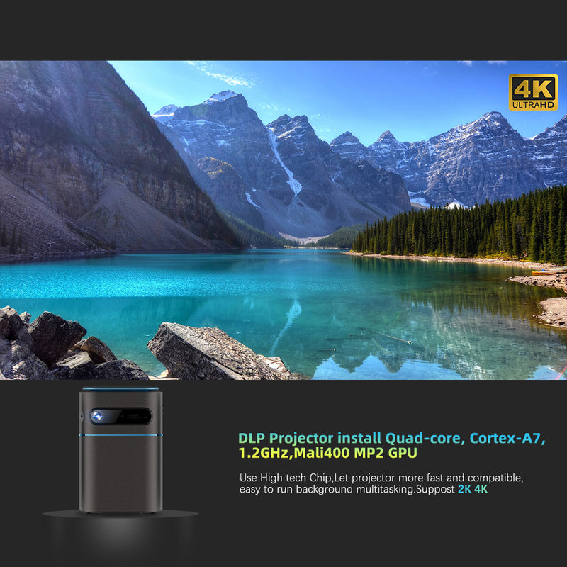 mini dlp pocket projector, view 4 - MRSLM