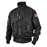 men's baseball pilot jacket, view 6 - MRSLM
