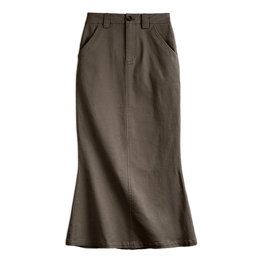 high waist slim fishtail skirt, view 2 - MRSLM