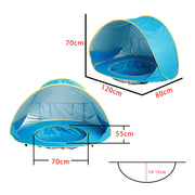 baby beach tent, view 3 - MRSLM