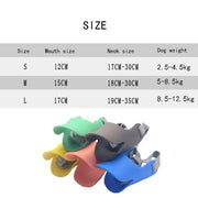silicone duck-bill dog muzzle, view 11 - MRSLM