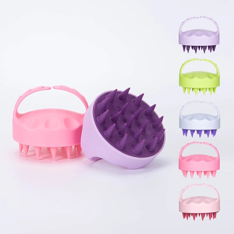 Multi-Use Silicone Scalp and Pet Grooming Brush