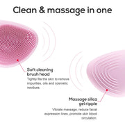 electric silicone face cleansing brush, view 8 - MRSLM