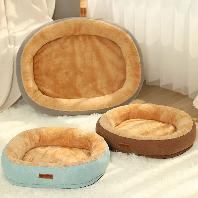 Cama fofa de inverno para cachorros e gatos