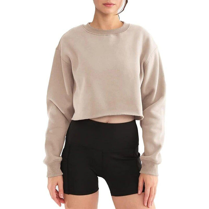 Chic Oversized Cotton-Poly Blend Hoodies for Women
