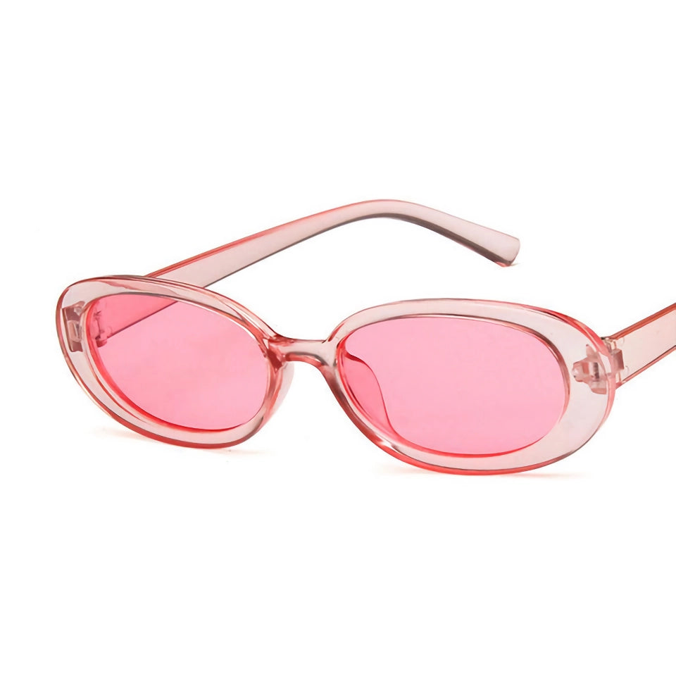 Vintage Cat Eye Oval Sunglasses for Women