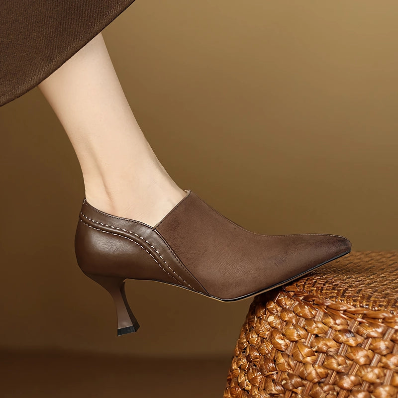 leather high heels, view 6 - MRSLM