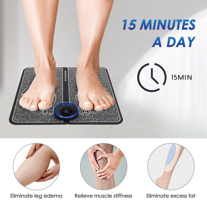 Portable Rechargeable Foot Massage Pad