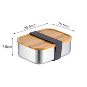 stainless steel bento box, view 4 - MRSLM