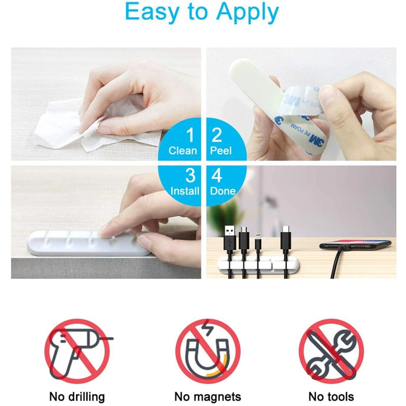 Silicone cable organizer, view 6 - MRSLM