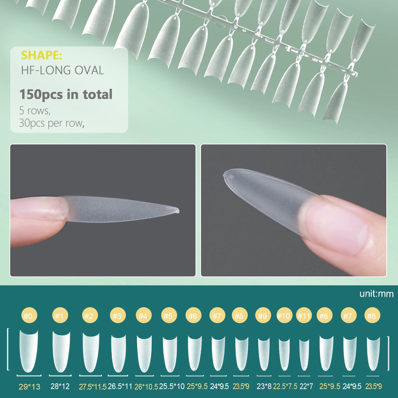 short half cover false nail tips, view 12 - MRSLM