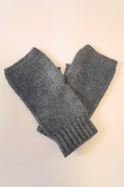 wool cashmere half finger gloves, view 3 - MRSLM