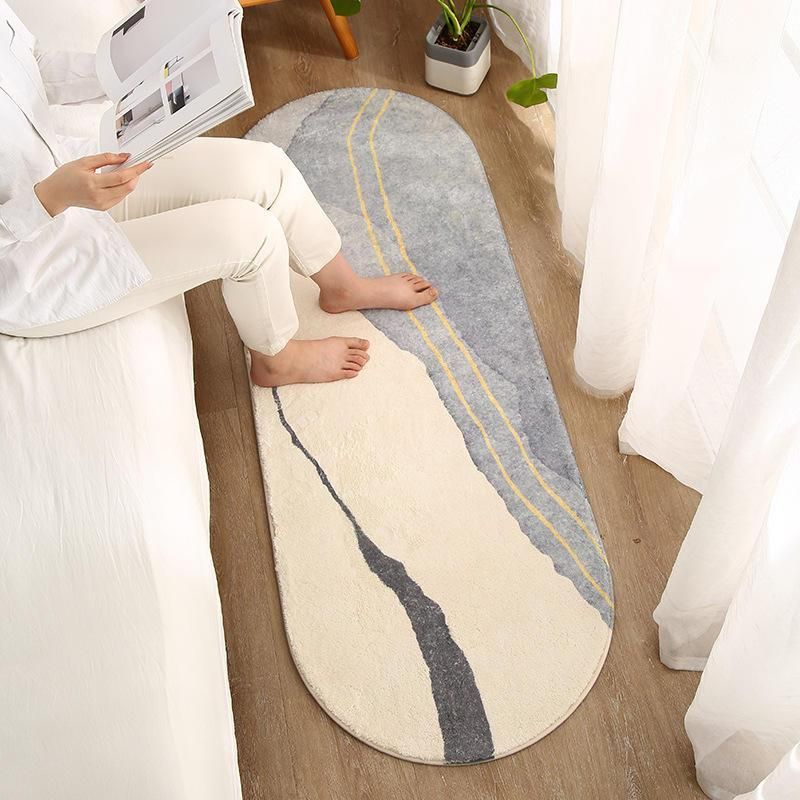 soft fleece fabric rug - MRSLM