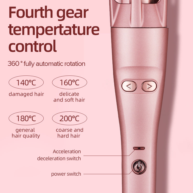 Automatischer 2-in-1 Lockenstab &amp; Haarglätter