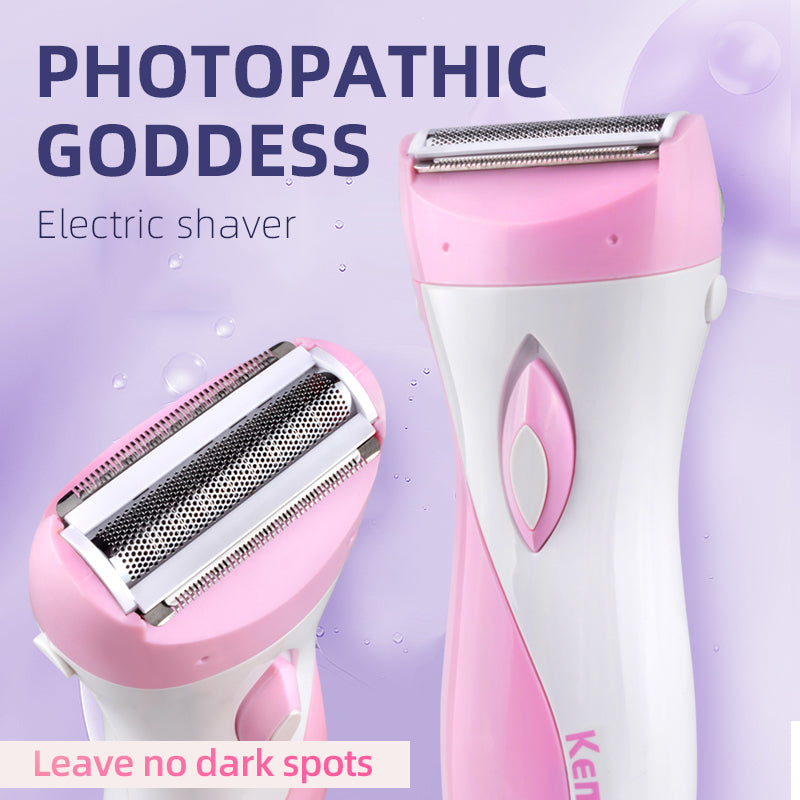 rechargeable lady shaver, view 4 - MRSLM