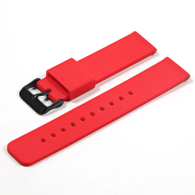 silicone quick release watch band, view 9 - MRSLM
