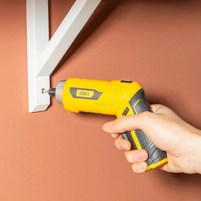 cordless electric screwdriver with led light, view 4 - MRSLM
