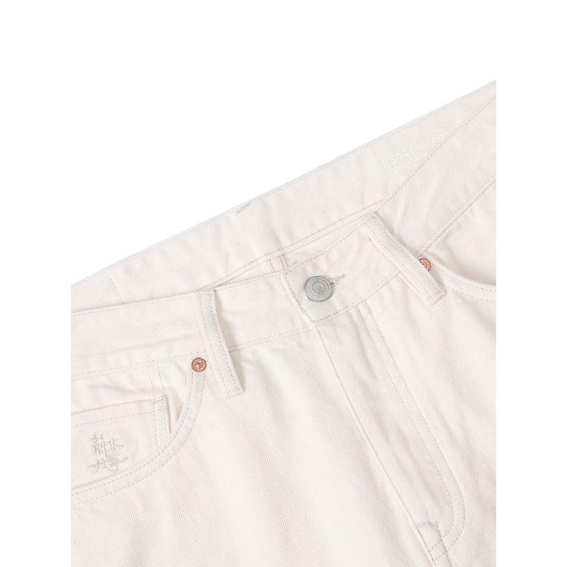 straight selvedge denim jeans, view 6 - MRSLM