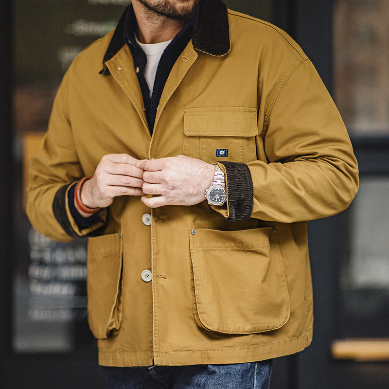 retro hunting lapel jacket, view 5 - MRSLM