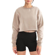 oversized cotton-poly blend hoodie, view 6 - MRSLM