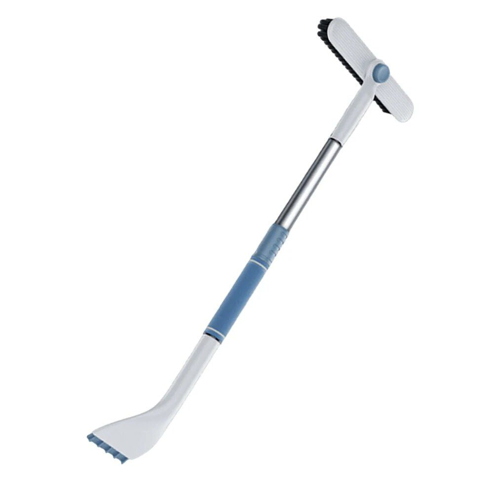 Telescopic 2-in-1 Snow Shovel & Squeegee for Car Glass Cleaning