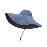 large brim waterproof beach cap, view 3 - MRSLM
