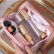 velvet makeup bag organizer, view 7 - MRSLM