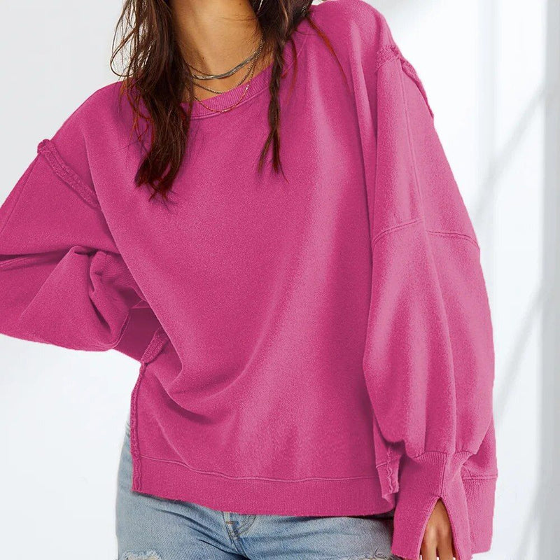 Y2K patchwork sweatshirt, view 4 - MRSLM