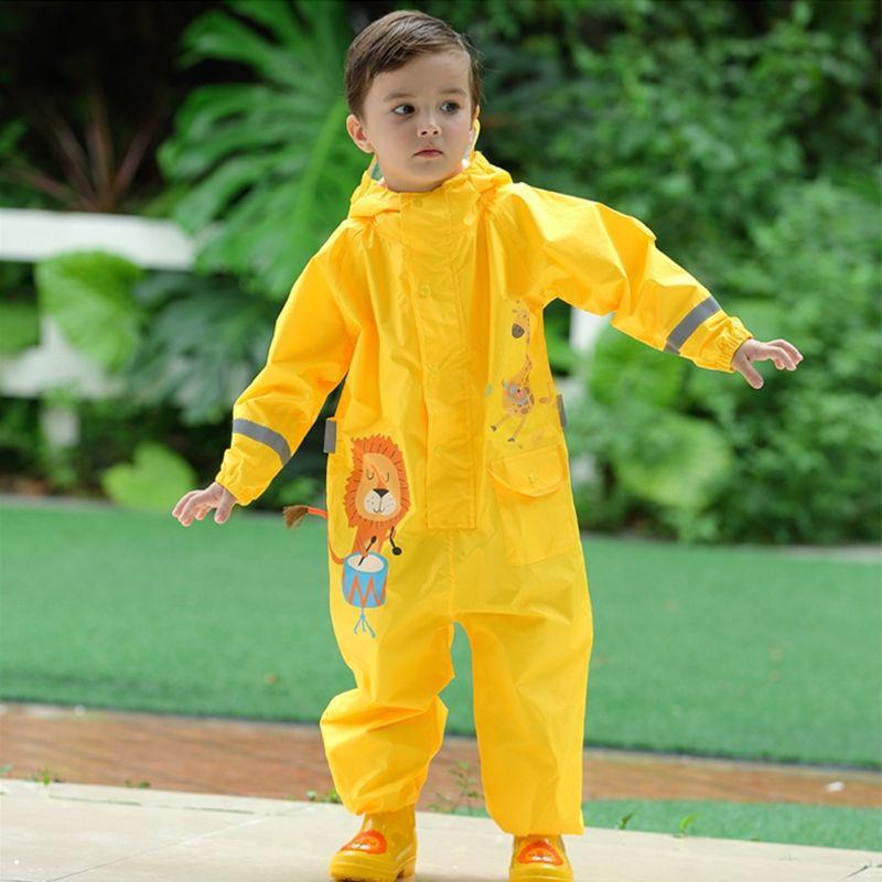 kids' dinosaur waterproof rain jumpsuit - MRSLM