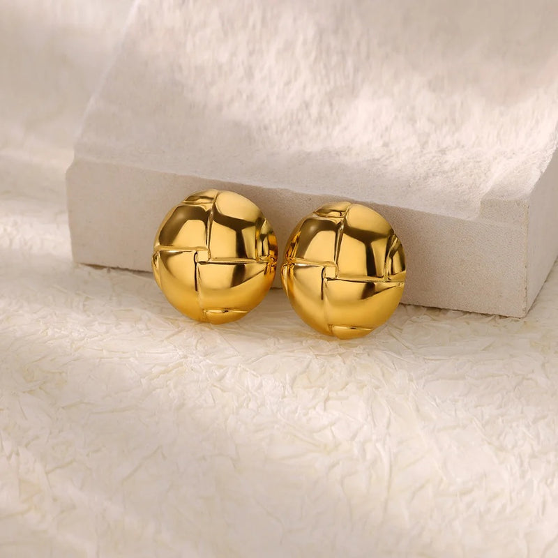 classic stud earrings, view 7 - MRSLM