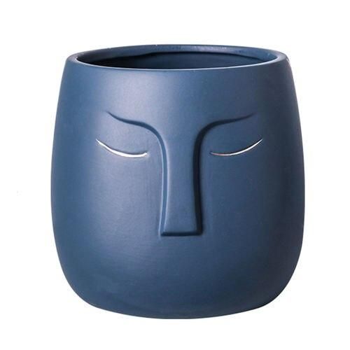 Charming European Style Ceramic Head Vase