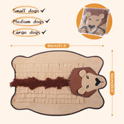 interactive dog snuffle mat, view 2 - MRSLM