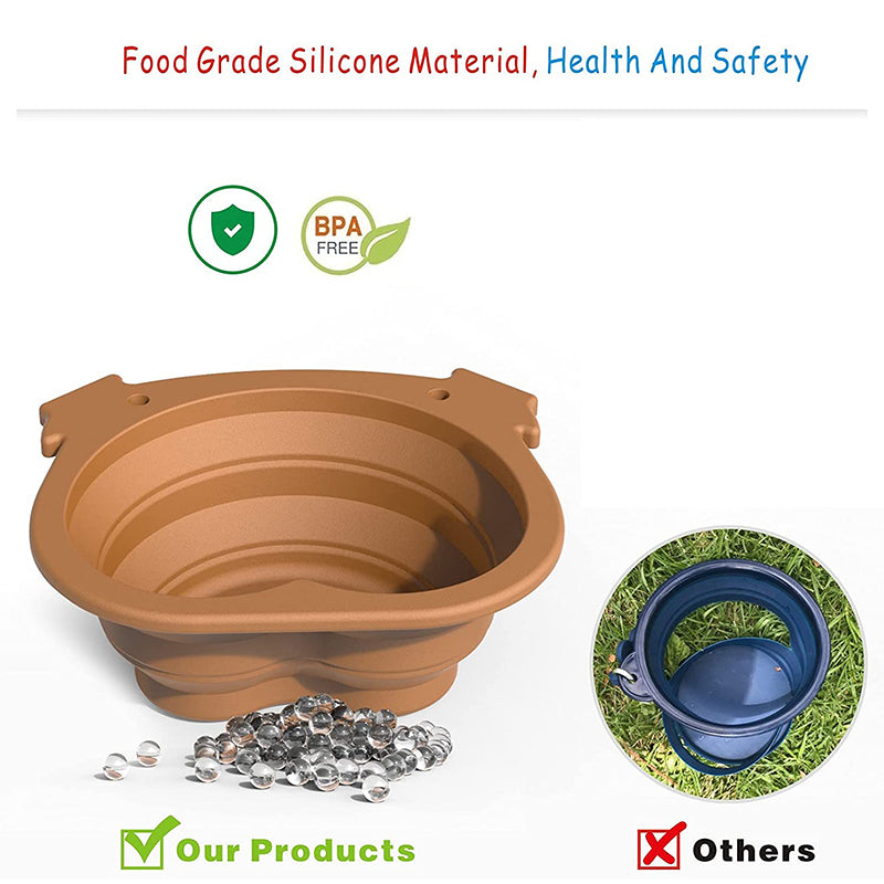 collapsible dog bowl, view 6 - MRSLM