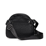 Women's genuine leather crossbody bag, view 6 - MRSLM