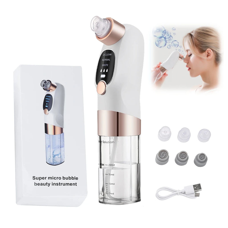 small bubble blackhead remover pore vacuum, view 8 - MRSLM