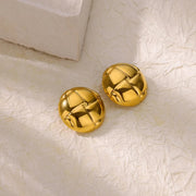 classic stud earrings, view 8 - MRSLM