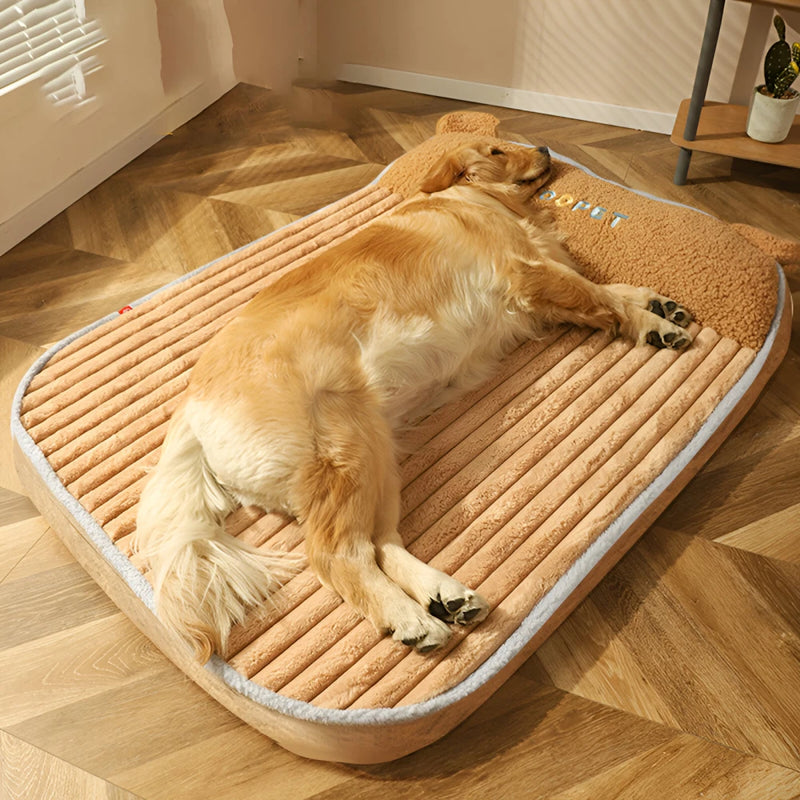 Cama/sofá macio e quentinho para animais de estimação, ideal para cães e gatos de pequeno e médio porte, no inverno.