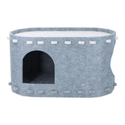 2-in-1 cat hammock and hiding house, view 2 - MRSLM