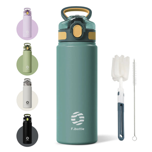 stainless steel thermos bottle with straw - MRSLM