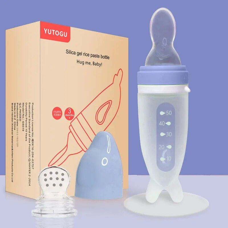 dolphin baby feeding spoon, view 4 - MRSLM
