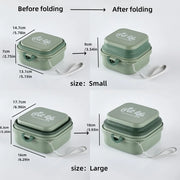 portable double folding pet bowl, view 10 - MRSLM