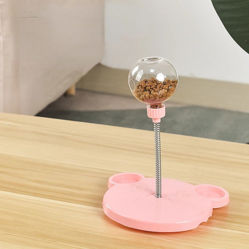 Brinquedo interativo em formato de bola de comida para animais de estimação