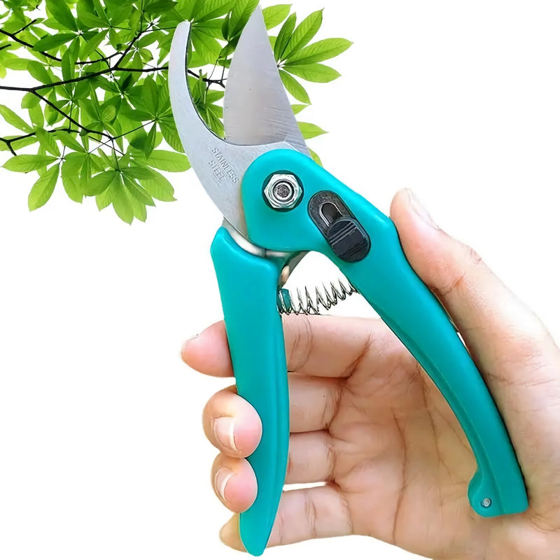 efficient garden shears with safety lock, view 2 - MRSLM
