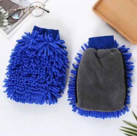 Waterproof Microfiber Chenille Car Wash Glove