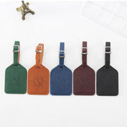 Compass PU leather luggage tag, view 8 - MRSLM