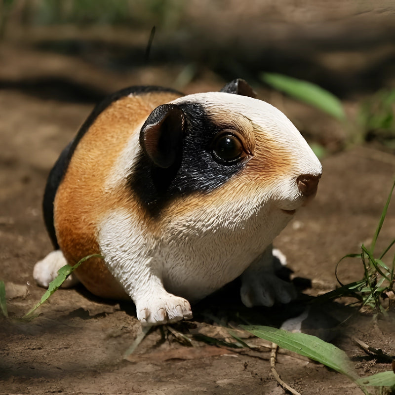 Meerschweinchen-Harzstatue