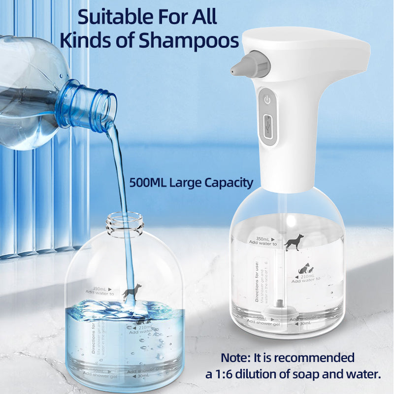 automatic pet shampoo dispenser, view 8 - MRSLM