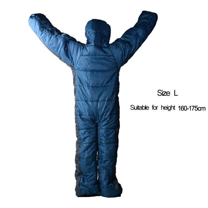 humanoid 3-season sleeping bag, view 3 - MRSLM